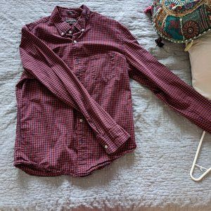 Casual Long Sleeve Button Down